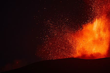 Volcán Etna. Foto: Reuters.