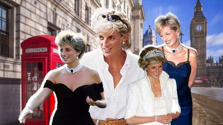 Los mejores looks de Lady Di. Foto Canal 26.