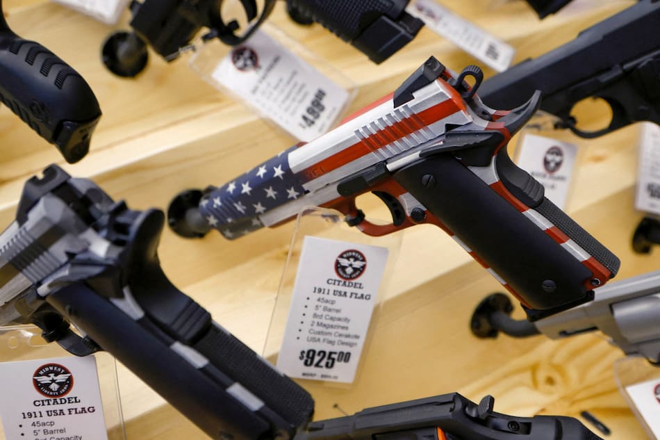 Compra de armas en Estados Unidos. Foto: Reuters