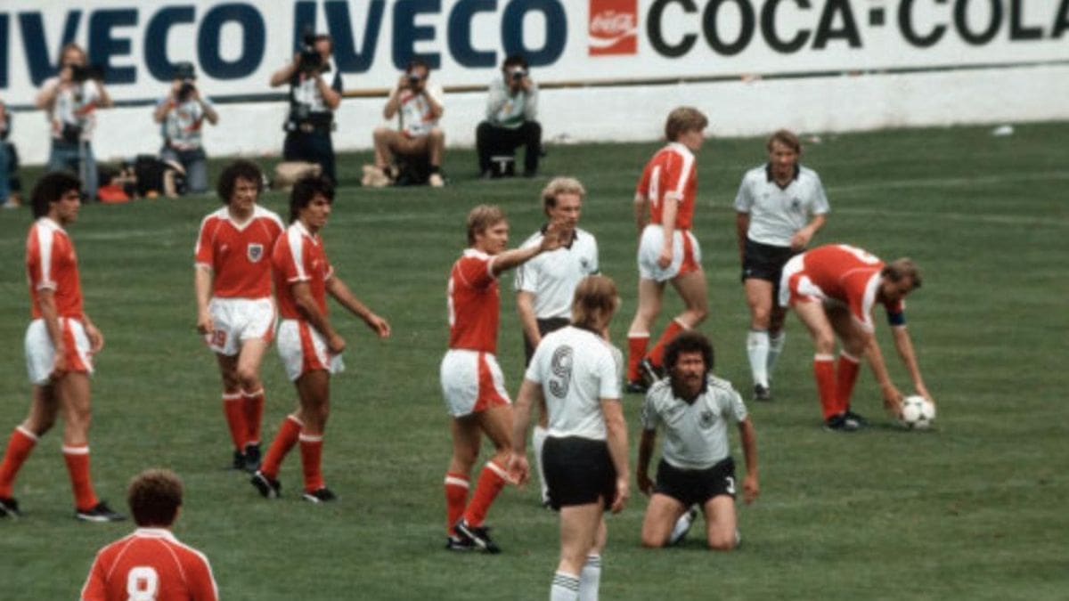 La Desgracia de Gijón, partido entre Alemania Federal y Austria en el Mundial 2026.
