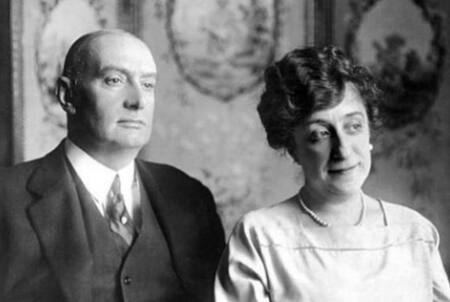 Marcelo T. de Alvear y Regina Pacini