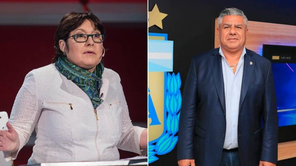 Graciela Ocaña y Claudio "Chiqui" Tapia