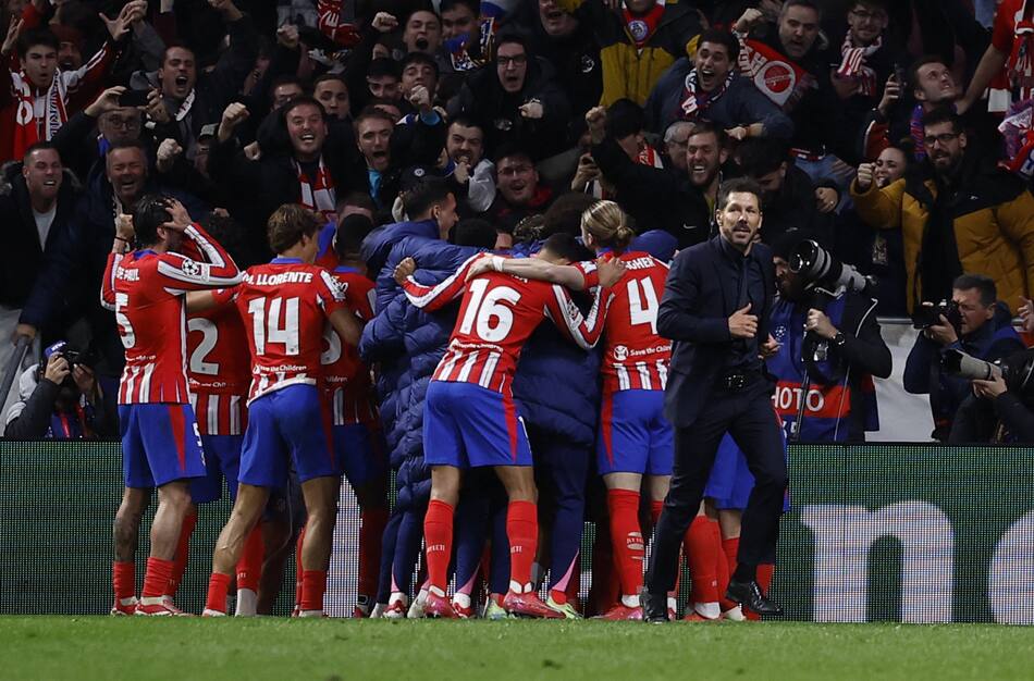 Diego Simeone Y el Atlético Madrid. Foto: REUTERS/Juan Medina