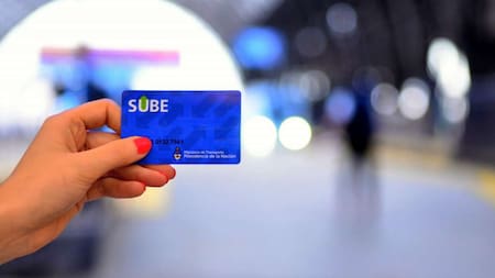 Tarjeta sube. Foto: X