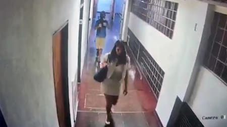 Escándalo con la jueza Julieta Makintach. Foto: captura.