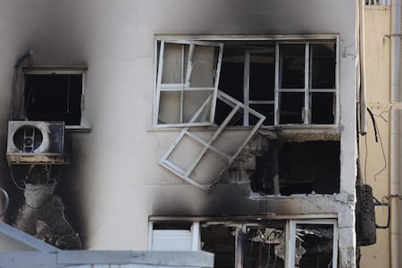 Inicio de una nueva guerra entre israelíes y palestinos. Foto: EFE