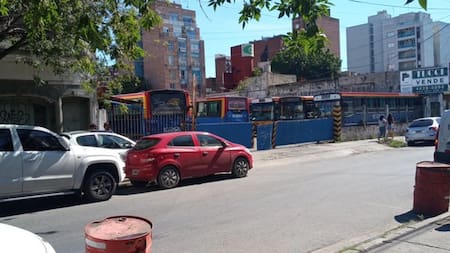 Colectivos, transporte. Foto: NA.