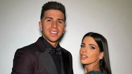 Look de Enzo Fernández y Valentina Cervantes. Foto: Instagram.