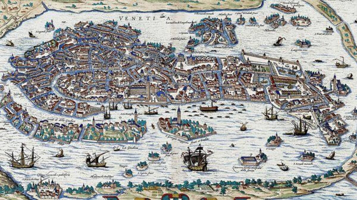 Venecia, construcción