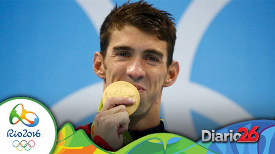 Río 2016 - Michael Phelps - Medalla