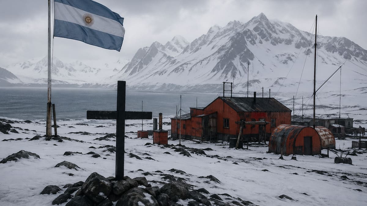 La base argentina en el fin del mundo que fue destruida tras la Guerra de Malvinas