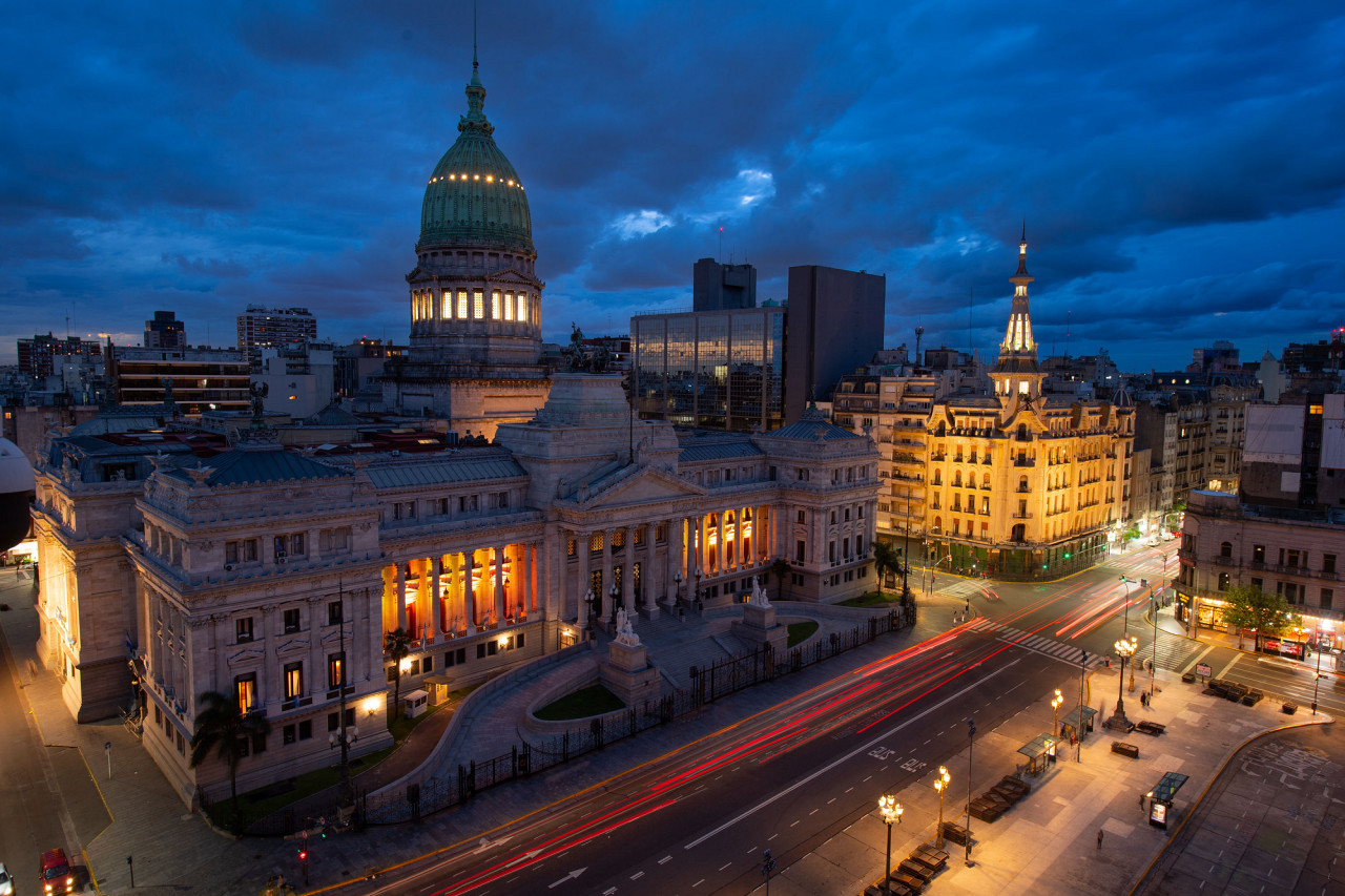 Congreso argentino. Foto: NA