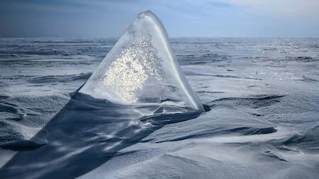 Agua helada. Foto: Unsplash.