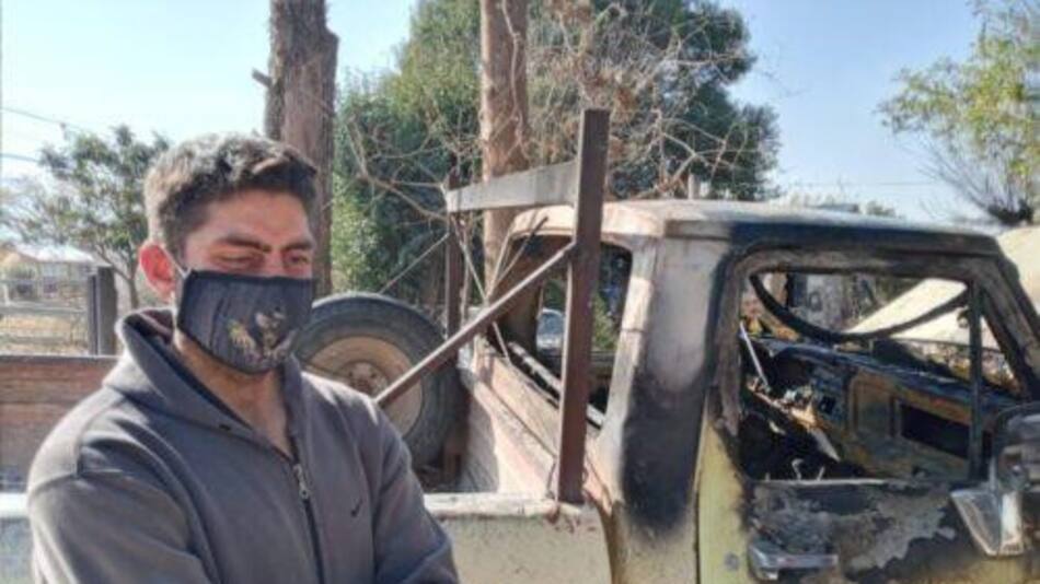 Vecinos incendiaron camioneta de un bombero voluntario porque creían que estaba infectado, Diario San Rafael