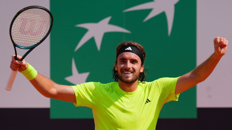 Stefanos Tsitsipas. Foto: Reuters/Aleksandra Szmigiel