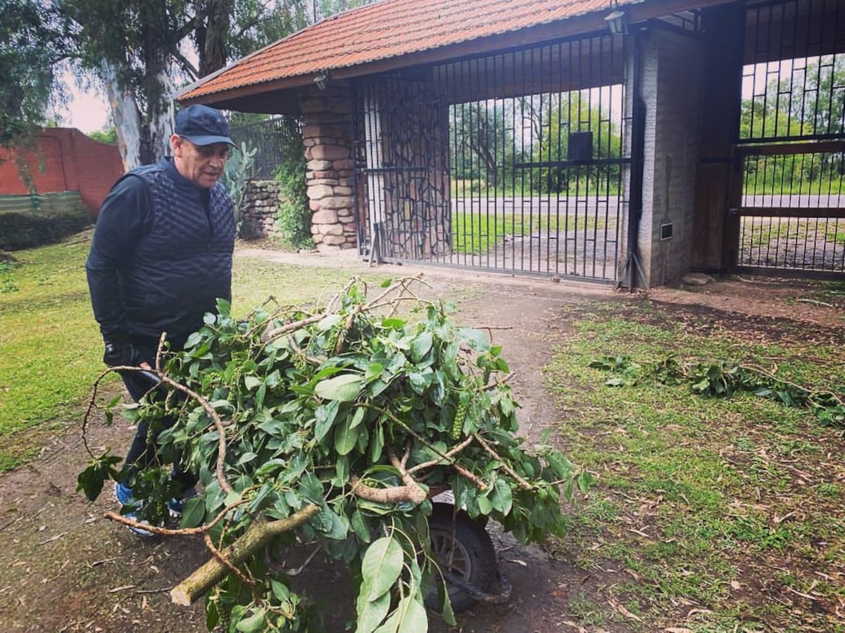 El Chaqueño Palavecino en su casa
