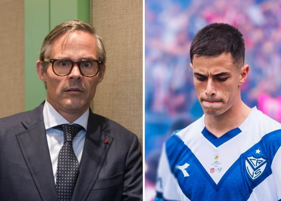 Foster Gillet y Valentín Gómez. Foto: X @TyCSports - X @sudanalytics_