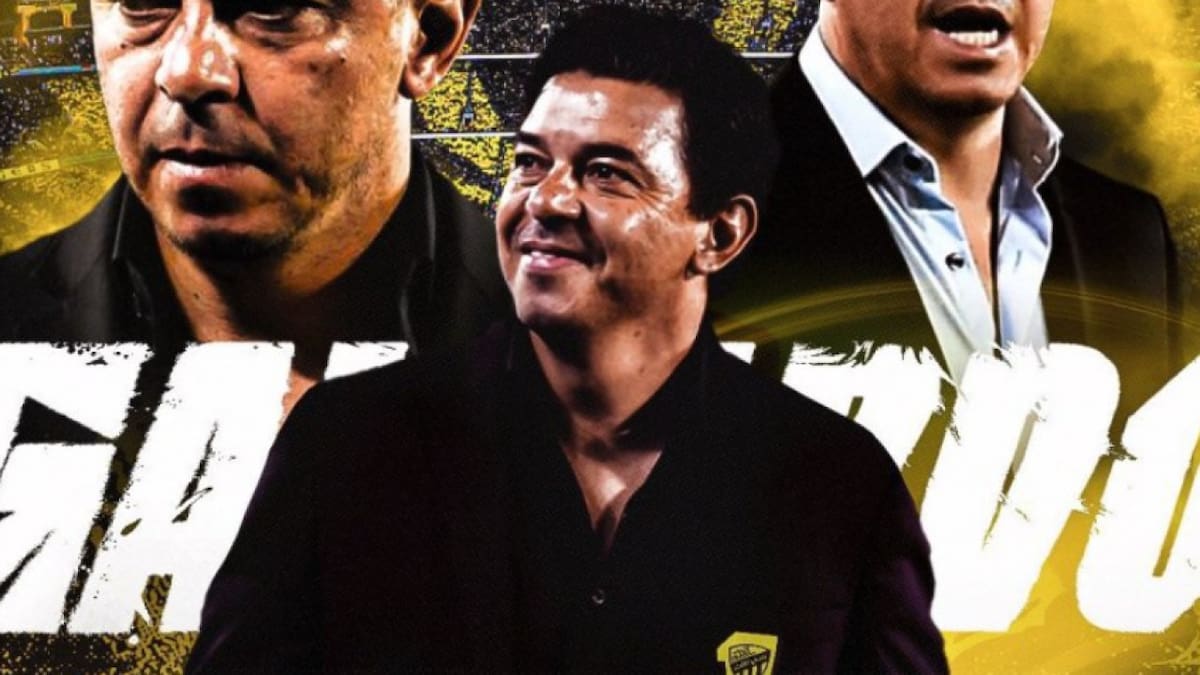 Marcelo Gallardo en el Al Ittihad. Foto: NA.