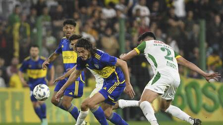Boca vs Defensa y Justicia. Foto: Télam.