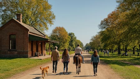 A solo 1 hora de CABA: el pequeño pueblo bonaerense ideal para comer asado, andar a caballo y desconectarse del ruido