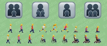 Algunos de los nuevos emojis. Foto: Emojipedia.