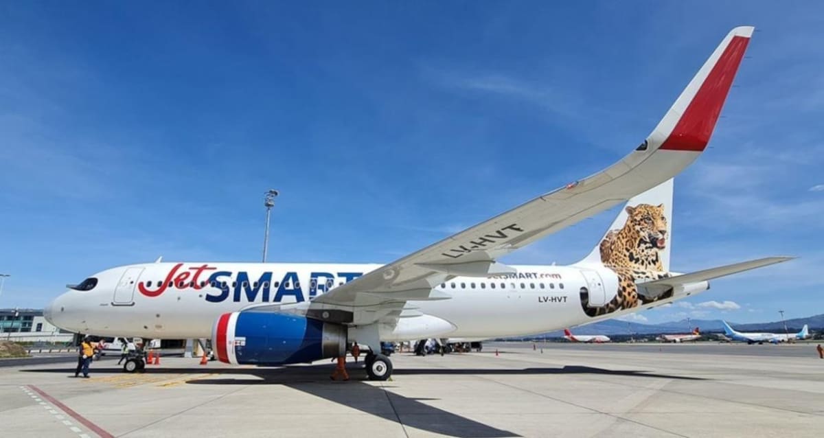 JetSMART, aerolinea. Foto: Télam.