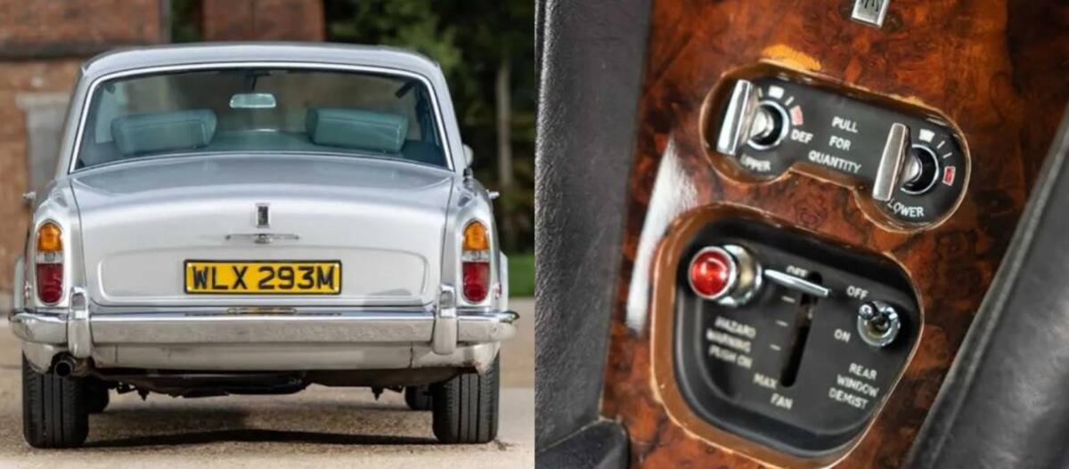 Subastan el Rolls-Royce de Freddie Mercury. Foto: RM Sotheby´s.
