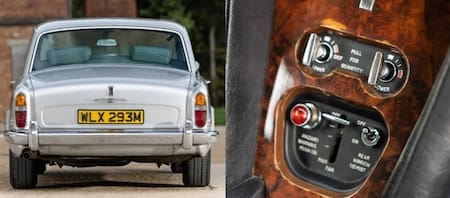 Subastan el Rolls-Royce de Freddie Mercury. Foto: RM Sotheby´s.