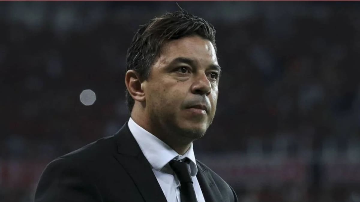 Marcelo Gallardo, director técnico. Foto: NA