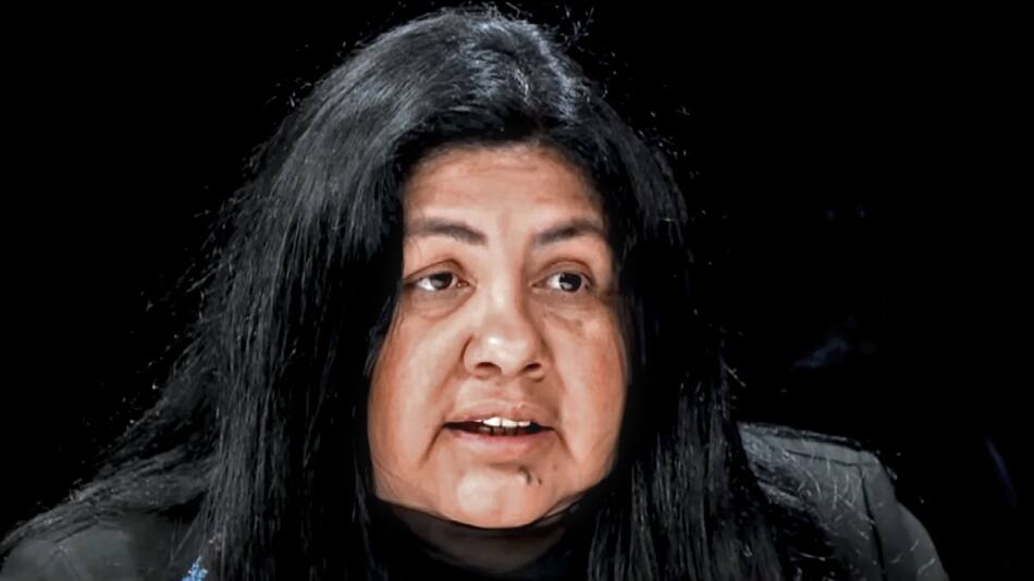 Mirta Rosa Guerrero, de Organización Tupac Amaru, liderada por Milagro Sala. Foto: Archivo NA