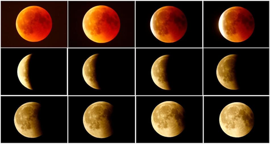 Eclipse de luna, Súper Luna de rojo sangre, archivo Reuters