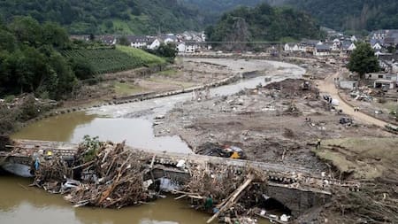 Daños infraestructuras por tormentas en Alemania se estiman en 2.000 millones Berlín,