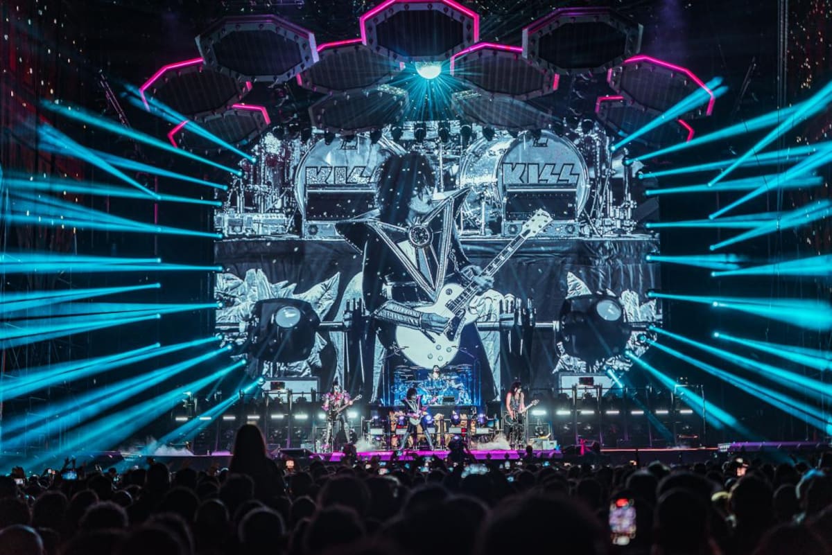 Kiss en Argentina 23 de abril de 2022, Foto DF Entertainment
