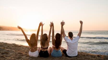 Escapadas con amigos. Foto: Freepik