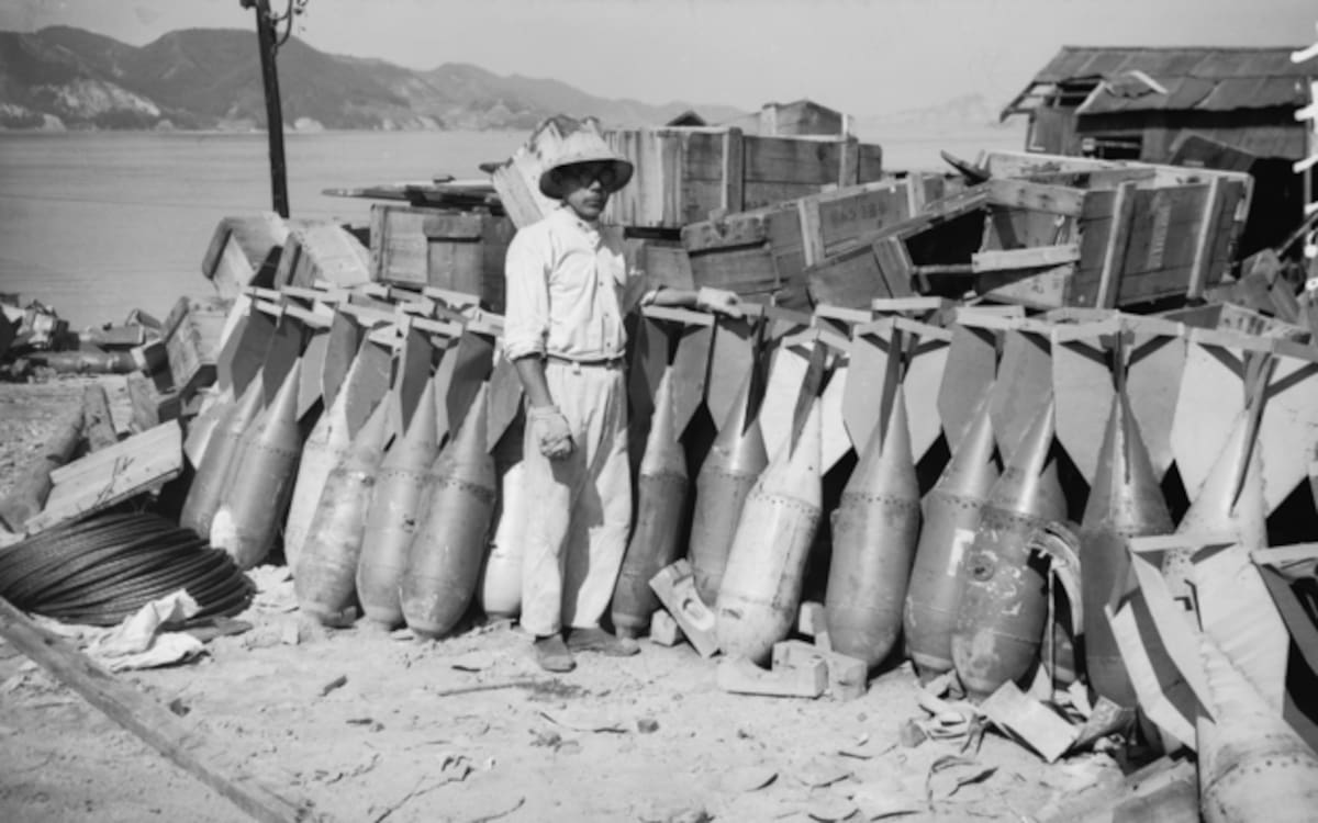 Okunoshima; Japón; Segunda Guerra Mundial.