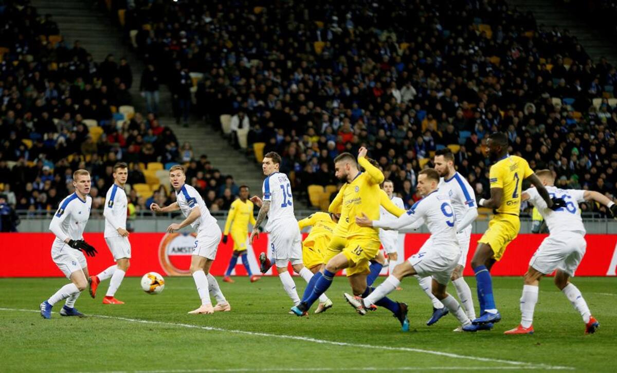 Europa League, Chelsea vs. Dinamo, Reuters