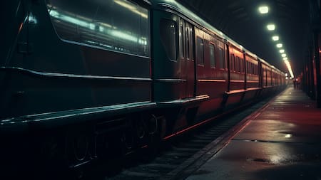 El tren submarino más rápido del mundo.