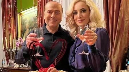 Berlusconi y su nueva esposa, Marta Fascina