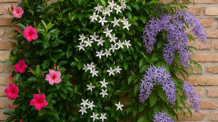 Trepadoras resistentes que crecen rápido y florecen por meses: las favoritas de la jardinería para transformar cualquier espacio