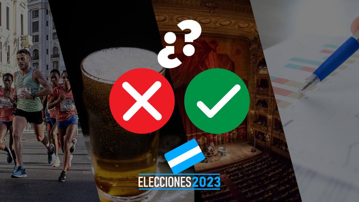 Veda electoral. Foto: Canal 26.