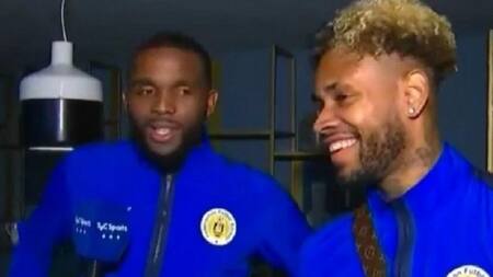 El pedido de los jugadores de Curazao al "10". Foto: NA