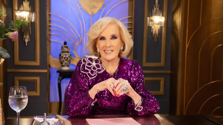 Mirtha Legrand. Foto: eltrece.