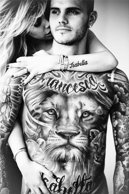 Wanda Nara y Mauro Icardi