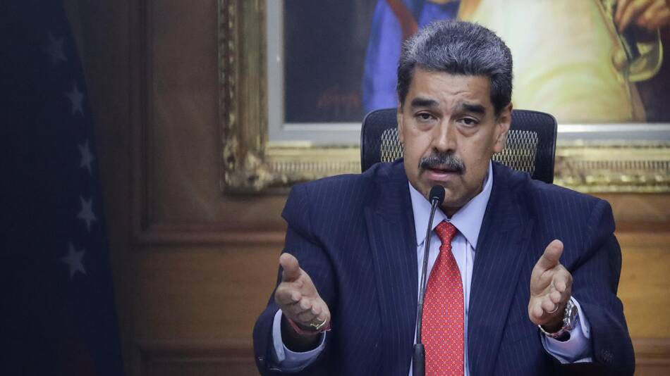 Nicolás Maduro, presidente de Venezuela. Foto: EFE.