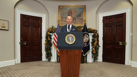 Joe Biden habló sobre el conflicto en Siria. Foto: Reuters.