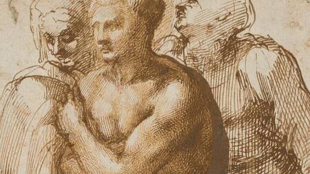 Dibujo de Miguel Ángel, subasta. Foto: Christies.