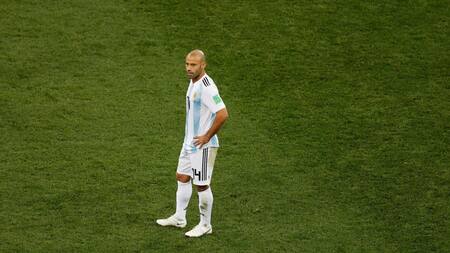 Mundial Rusia 2018: Argentina vs. Croacia - Reuters - Mascherano