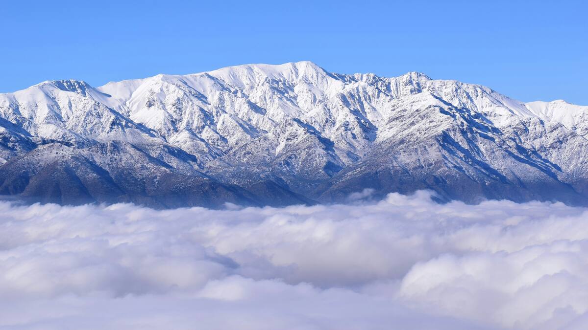 Un espectáculo natural único en la Cordillera de los Andes.