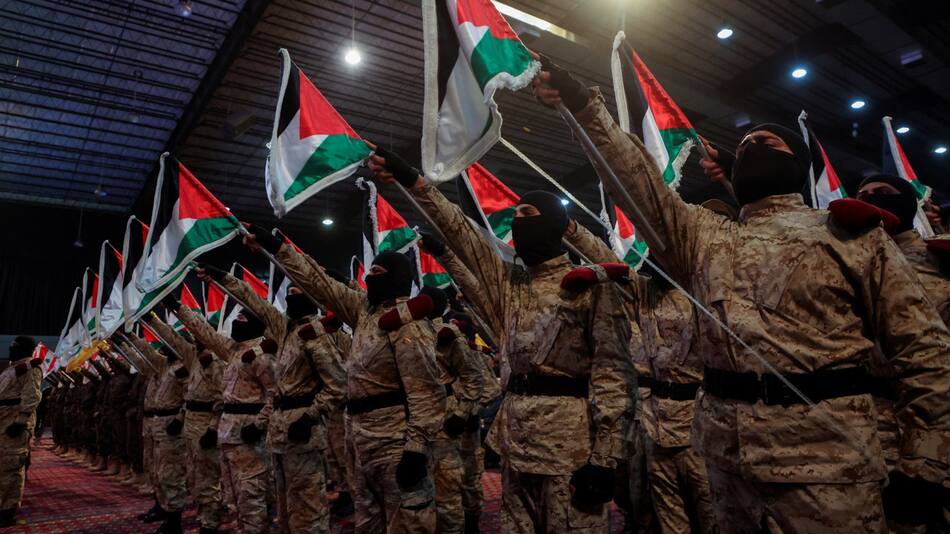Miembros de Hezbollah. Foto: Reuters