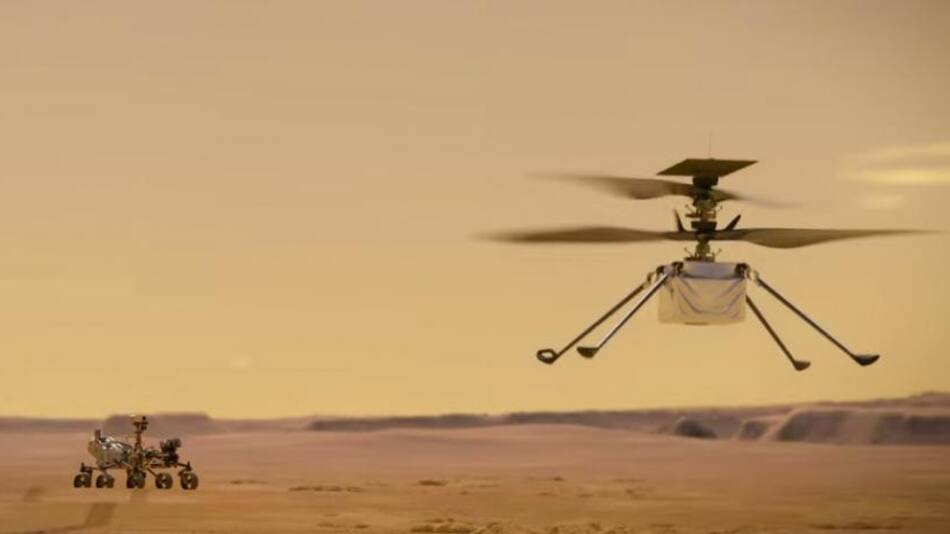 Ingenuity, el helicópero de Perseverance, NASA/JPL